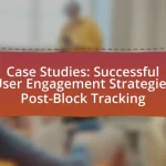 Case Studies: Successful User Engagement Strategies Post-Block Tracking