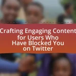 Crafting Engaging Content for Users Who Have Blocked You on Twitter