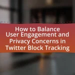 How to Balance User Engagement and Privacy Concerns in Twitter Block Tracking