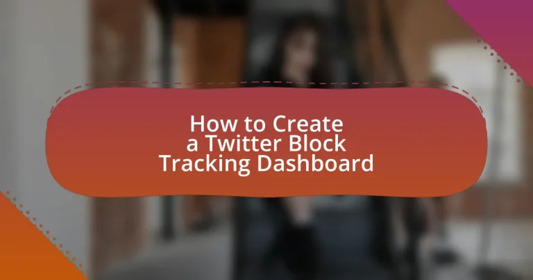 How to Create a Twitter Block Tracking Dashboard