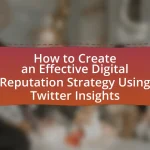 How to Create an Effective Digital Reputation Strategy Using Twitter Insights
