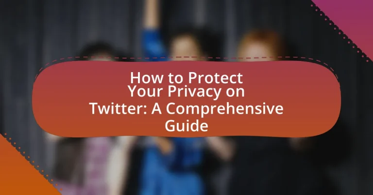 How to Protect Your Privacy on Twitter: A Comprehensive Guide