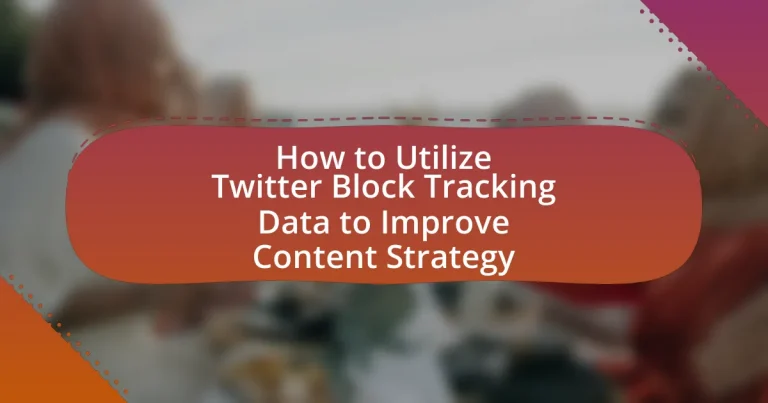 How to Utilize Twitter Block Tracking Data to Improve Content Strategy