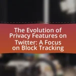 The Evolution of Privacy Features on Twitter: A Focus on Block Tracking