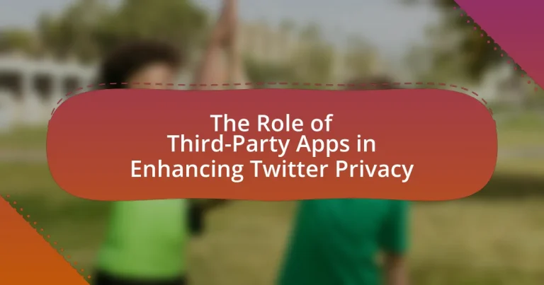 The Role of Third-Party Apps in Enhancing Twitter Privacy