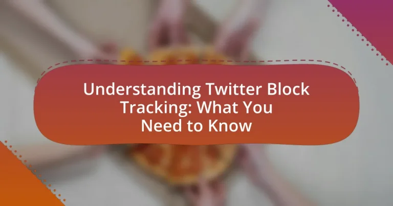 Understanding Twitter Block Tracking: What You Need to Know