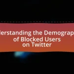 Understanding the Demographics of Blocked Users on Twitter