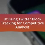 Utilizing Twitter Block Tracking for Competitive Analysis