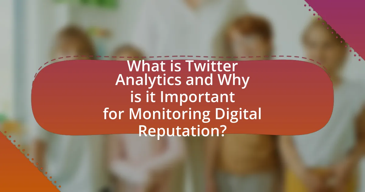 What is Twitter Analytics and Why is it Important for Monitoring Digital Reputation?